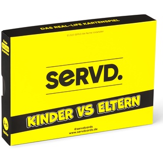 SERVD - Kinder Vs Eltern - Das Real-Life Familien-Kartenspiel