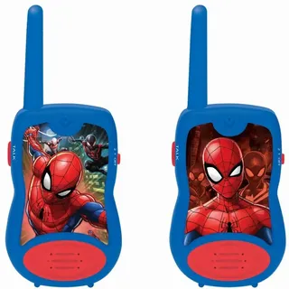 Lexibook® Walkie Talkie Spider-Man Walkie-Talkies bis zu 120 Meter Reichweite mit Gürtelclip