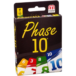 Mattel Spiele DNX30 - Kartenspiele, Phase 10 Basis