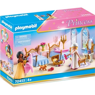 Playmobil® Konstruktions-Spielset Schlafsaal (70453), Princess, (73 St), Made in Germany bunt