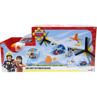 SIMBA Spielzeug-Feuerwehr Flugzeug Feuerwehrmann Sam Fire Swift Rettungsflugzeug 109252615