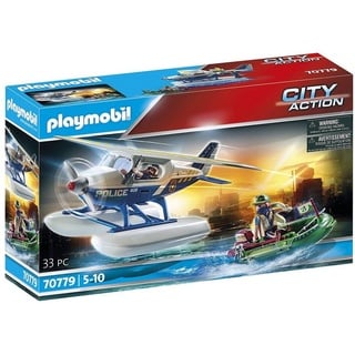 Playmobil® Konstruktions-Spielset 70779 City Action Polizei-Wasserflugzeug: