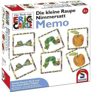 Schmidt 40455 - Die kleine Raupe Nimmersatt, Memory schmidt/40455