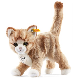 Steiff Kuscheltier Mizzy Katze, 25 cm goldfarben