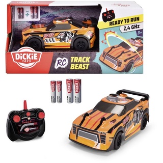 Dickie Toys - RC Auto Track Beast (orange-schwarz) - ferngesteuertes Auto für Kinder ab 6 Jahre mit Fernbedienung (2-Kanal FS, 2,4GHz) und Batteri...