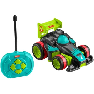 Fisher-Price Spielzeug für Kindergartenkinder Fernlenkflitzer mit Fernbedienung und 2 Geschwindigkeiten für Kinder ab 3 Jahren, HYH28