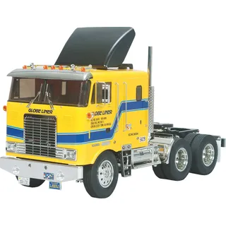 TAMIYA 56304 1:14 Globe Liner Cab Over BS, Bausatz zum Zusammenbauen, RC Truck, fernsteuerbarer, Lastwagen, LKW, Konstruktionsspielzeug, Modellbau, Basteln