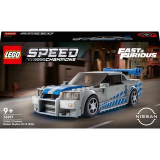 LEGO 2 Fast 2 Furious – Nissan Skyline GT-R (R34) (76917, LEGO Speed Champions)