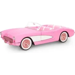 MATTEL HPK02 Barbie Signature The Movie, pinke Corvette Cabrio Fahrzeug zum Film