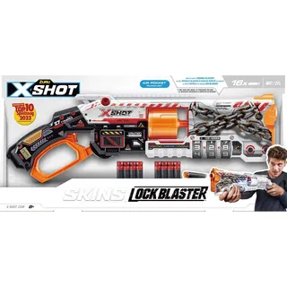 ZURU - X-Shot - Skins Lock Blaster mit Darts / Zuru / Spiele (außer Software)