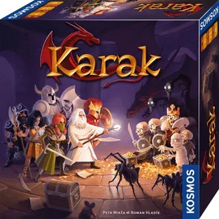 Kosmos Karak, Brettspiel, Flucht, 7 Jahr(e), Familienspiel