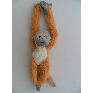 Plüschtier Affe 40 cm, Totenkopfäffchen,  Hängeaffe Affen Hängeaffen Kuscheltiere Stofftiere Klettband