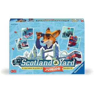 Ravensburger Spiel - Scotland Yard Junior, Brettspiel für 2-4 Spieler