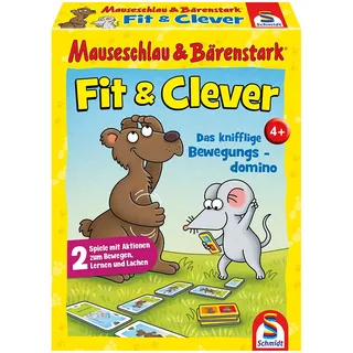 Schmidt Spiele Legespiel "Mauseschlau & Bärenstark - Fit & Clever" - ab 4 Jahren