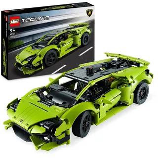 Lego 42161 Technic Lamborghini Huracán Tecnica Spielzeugauto-Modellbausatz, Rennwagen-Bauset für Kinder, Jungen, Mädchen und Motorsport-Fans, Auto-Geschenk zum Sammeln