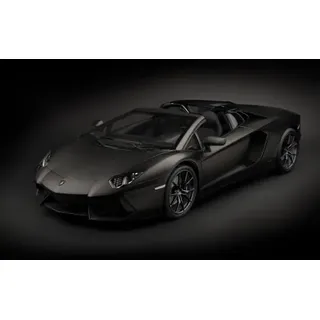 Pocher - 1/8 Lambo Aventador LP700-4 Roadster Nero Nemesis (4/24)*