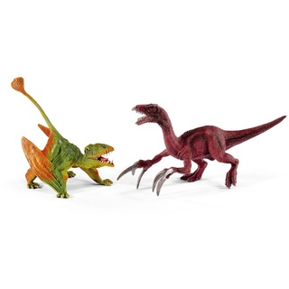 Schleich - Tierfiguren, Dimorphodon und Therizinosaurus, klein; 41425