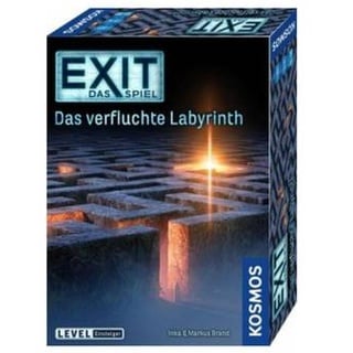 FKS6820260 - EXIT - Das verfluchte Labyrinth, Escape-Spiel, 1-4 Spieler, ab 10 Jahren (DE-Ausgabe)