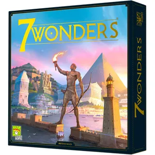 Repos Production , 7 Wonders 2nd Edition , Board Game , Ages 10+ , 3 -7 Players , 30 Minutes Playing Time