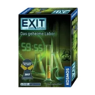 Mitbringspiel Exit Das geheime Labor KOSMOS 692742