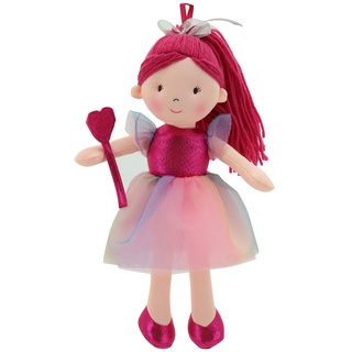 Sweety Toys 11865 Stoffpuppe Ballerina Plüschtier Prinzessin 30 cm pink