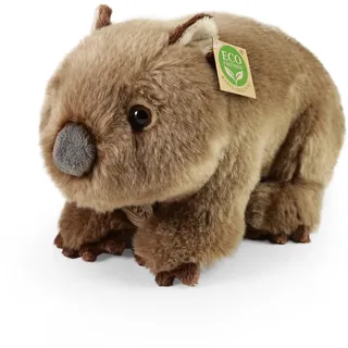 Teddys Rothenburg Kuscheltier Wombat braun 28 cm Plüschwombat Plüschtier