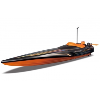 Maisto Tech RC-Boot Maisto Ferngesteuertes Speedboat "Hydro Blaster" (schwarz/orange), Reichweite: ca. 20 m schwarz