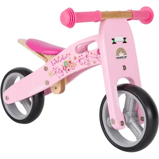 Laufrad BIKESTAR "2-in-1" Laufräder pink Kinder