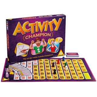 Piatnik 6051 6051-Partyspiel-Activity Champion | Partyspiel | Actvity Klassiker, Mehrfarbig