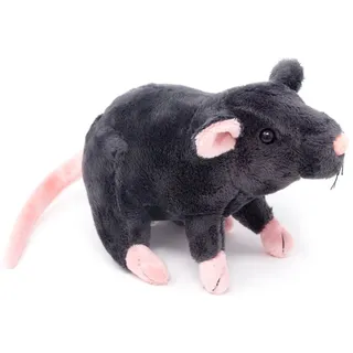 Cornelissen - Kuscheltier - Ratte schwarz - 31 cm - Schwarz