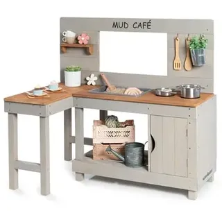 MUDDY BUDDY® Matschküche Mud Café, warmgrau