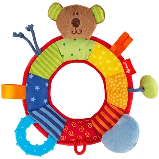 SIGIKID 40490 Aktiv-Ring Baby Activity PlayQ Mädchen und Jungen Babyspielzeug empfohlen ab 3 Monaten mehrfarbig