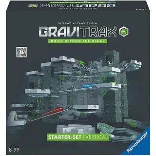 RAVENSBURGER GraviTrax PRO Starter-Set Vertical Kugelbahnsystem, Mehrfarbig