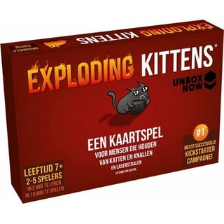 Exploding Kittens - Kartenspiel mit Katzen, Explosionen und Laserstrahlen - niederländisch - Für die ganze Familie