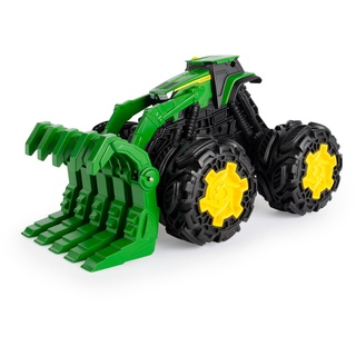 TOMY 47327 John Deere Treads Rev Up, Monster Truck großen Rädern, Grünes Traktor Spielzeug für Kinder, für Jungen und Mädchen ab 3 Jahren