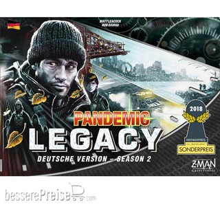 ZMAN ZMND0004 - Pandemic Legacy - Season 2 SCHWARZ DE