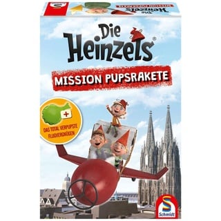 Schmidt Spiele Kinderspiel Aktionsspiel Die Heinzels Die fliegende Pupsrakete 40592