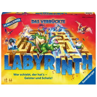 Ravensburger 26955 Das verrückte Labyrinth - Spieleklassiker für 2 - 4 Personen ab 7 Jahren von Max J. Kobbert / Ravensburger Spieleverlag / Spiele (a