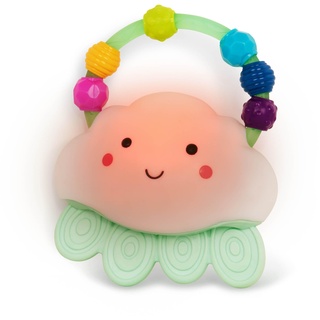 B. toys Babyspielzeug mit buntem Farbwechsel Licht und Regenbogen Perlen – Wolke Baby Spielzeug ab 3 Monaten
