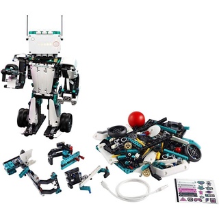LEGO 51515 MINDSTORMS Roboter-Erfinder, 5-in-1-Robotik-Set mit App-Fernsteuerung, Programmierbar Und Interaktiv, Programmieren Lernen
