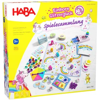 Haba Spielesammlung - Einhorn Glitzerglück, mehrfarbig