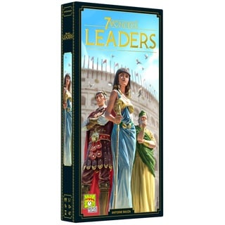 Repos Production, 7 Wonders – Leaders, Erweiterung, Kennerspiel, Strategiespiel, 3-7 Spieler, Ab 10+ Jahren, 30+ Minuten, Deutsch