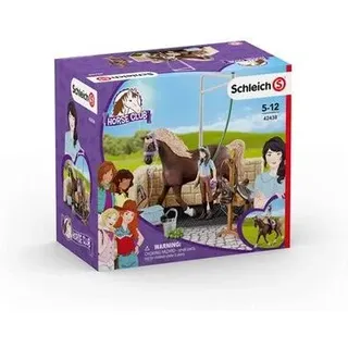 SCHLEICH 42438 Waschplatz mit Horse Club Emily & Luna