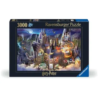 Ravensburger Puzzle 3000 Teile Puzzle Harry Potter Hogwarts Interior 17561, Puzzleteile