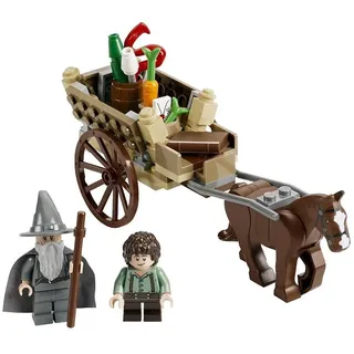 Toy / Game Unique Lego The Lord Of The Rings Hobbit Gandalf Arrives (9469) - Horse Cart, Carrot & Barrel by 4KIDS