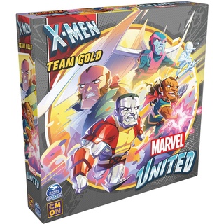 CMON, Marvel United: X-Men – Team Gold, Erweiterung, Familienspiel, Brettspiel, 1-7 Spieler, Ab 10+ Jahren, 40 Minuten, Deutsch
