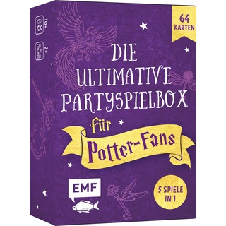 Kartenspiel: Die ultimative Partyspielbox für Harry Potter-Fans: 5 Spiele in Einer Box: Wahrheit, Pflicht, Pantomime, Wer würde eher?, Würdest du Lieber?