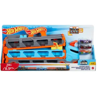 Hot Wheels 2-in-1 Rennbahn - Transporter