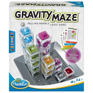 ThinkFun 76433 - Gravity Maze - Spiel für Erwachsene und Kinder ab 8 Jahren, Spannendes Logikspiel für 1 oder mehrere Spieler