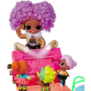 MGA Entertainment Inc. L.O.L. Surprise! 3-in-1 Party Cruiser, Puppenauto, 4 Jahr